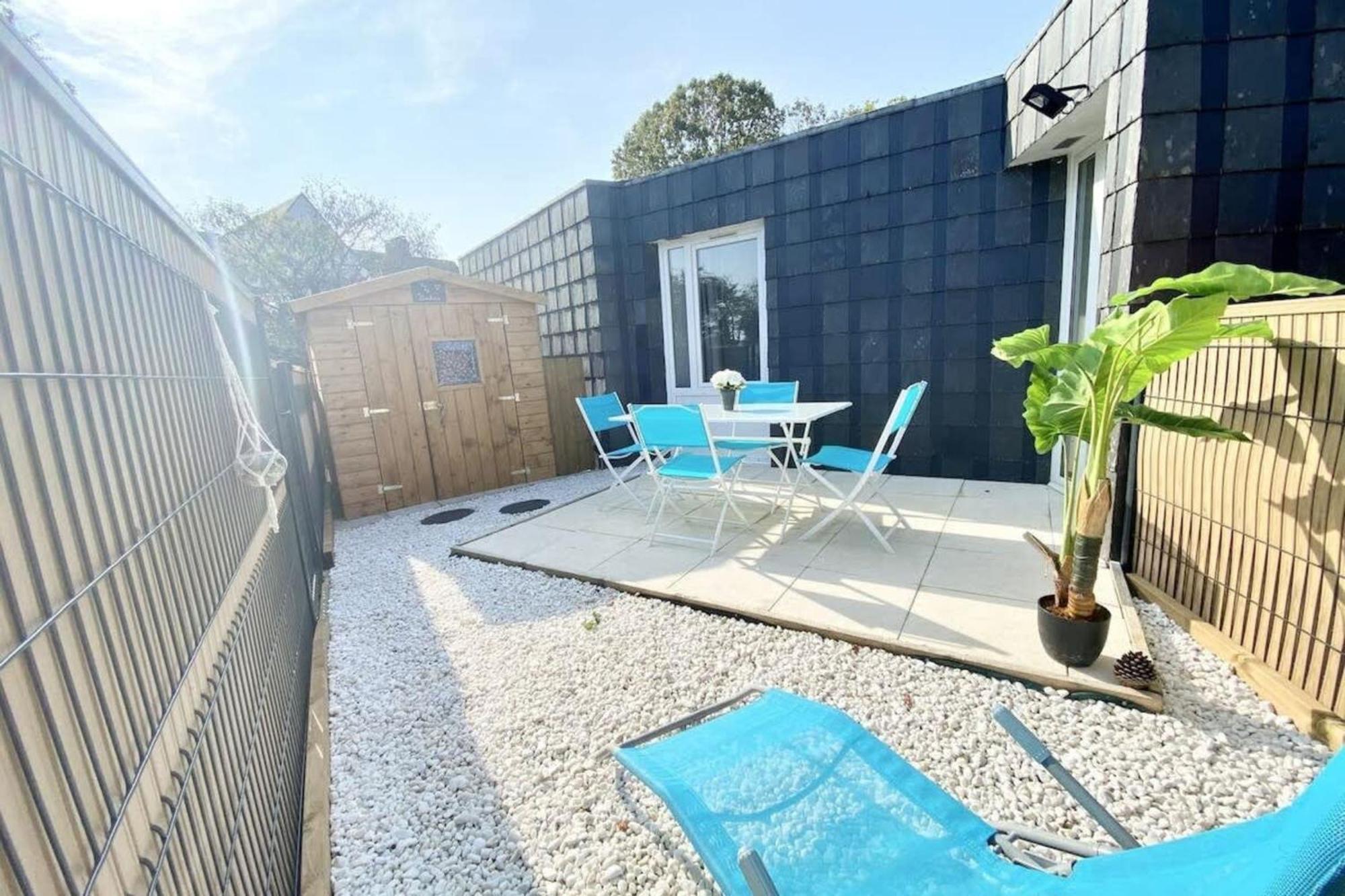Maisonnette Ultra Cosy Bord De Mer Terrasse غيديل المظهر الخارجي الصورة